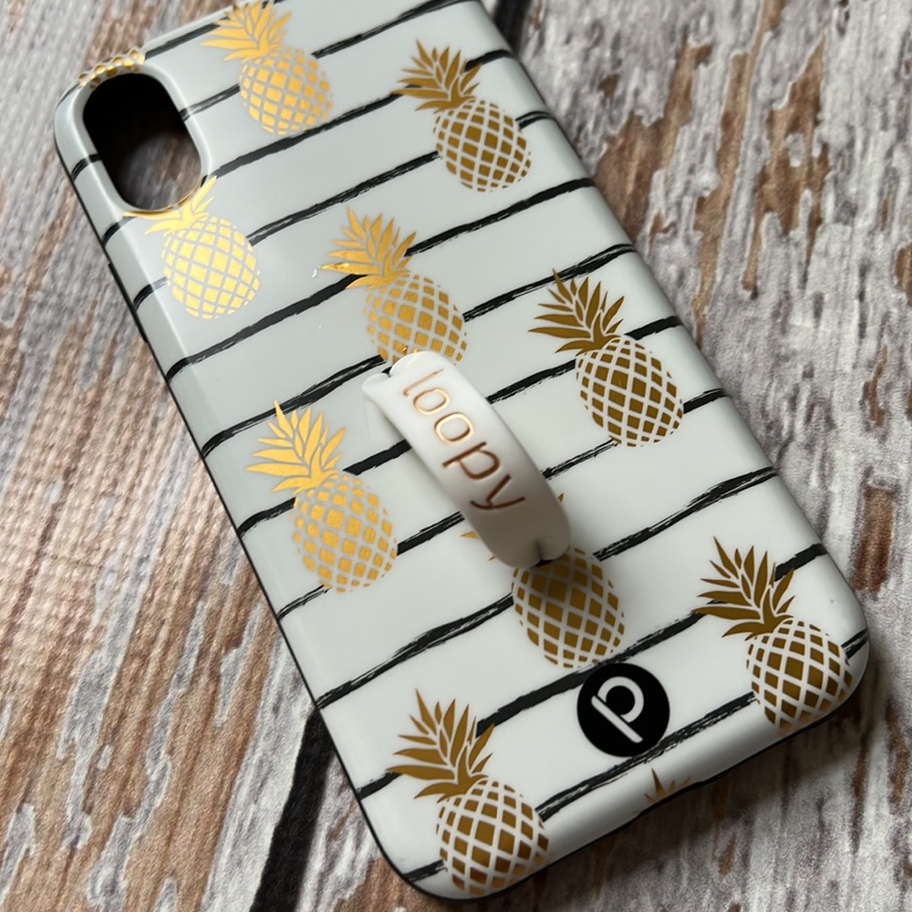 Loopy iPhone XR pineapple 🍍case, very new, hardly used, loop unused! - Picture 2 of 5